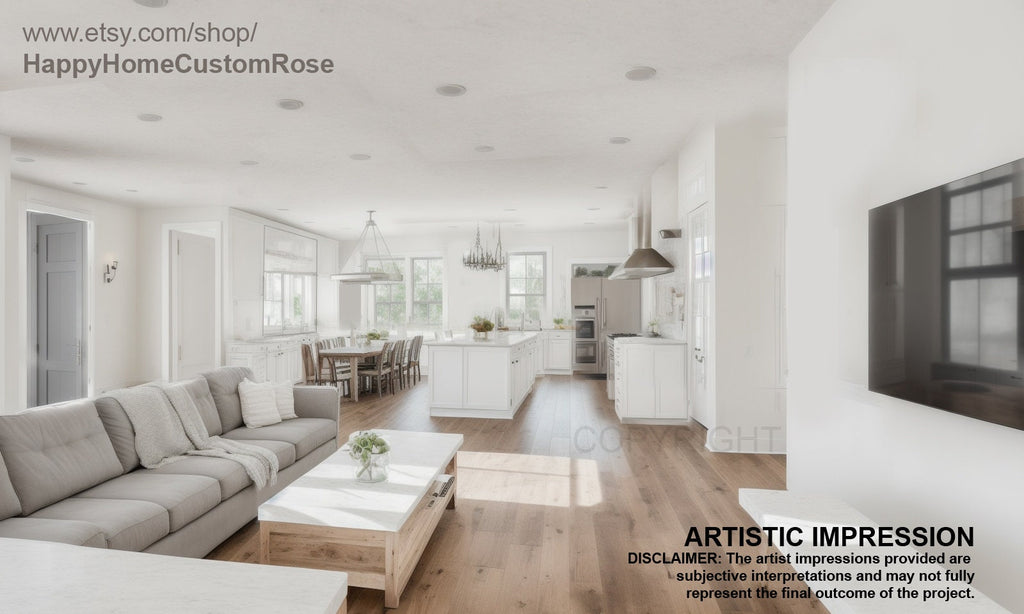 Cedar Springs Barndominium House Plan - 1650 SF, 3 Bed 2 Bath with 2-Car Garage - Wood Entry Truss