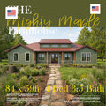 Mighty Maple Barndominium House Plan - 2636 SF, 4 Bed 3.5 Bath - Modern Open Floor Plan Blueprints