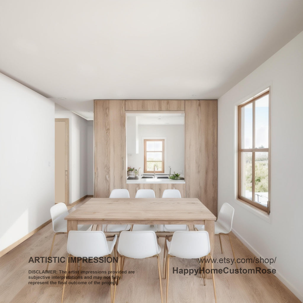 Hip Roof Fourplex Investment Rental Plan - 8 Bed 8 bath - Modern Spacious Multifamily - Drawings Blueprints - Investment Property