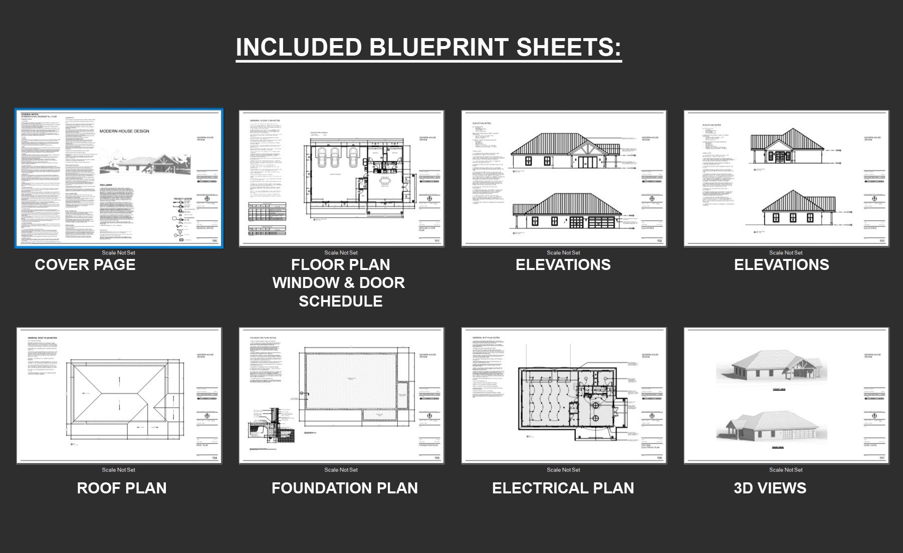 Ozark Compact Homestead Barndominium House Plan Design 65 x 40 - 2 Bed 1.5 Bath - 3 Garage -  Drawings Blueprints