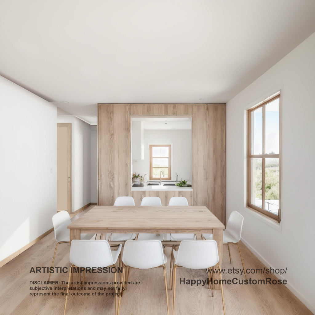 Hip Roof Fourplex Investment Rental Plan - 8 Bed 8 bath - Modern Spacious Multifamily - Drawings Blueprints - Investment Property
