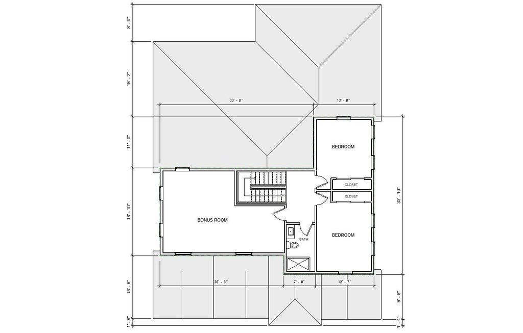 Santorini Luxury Modern Mediterranean House Plan Design - 4 Bed 3 Bath 3068 sq ft - Double Garage - Drawings Blueprints