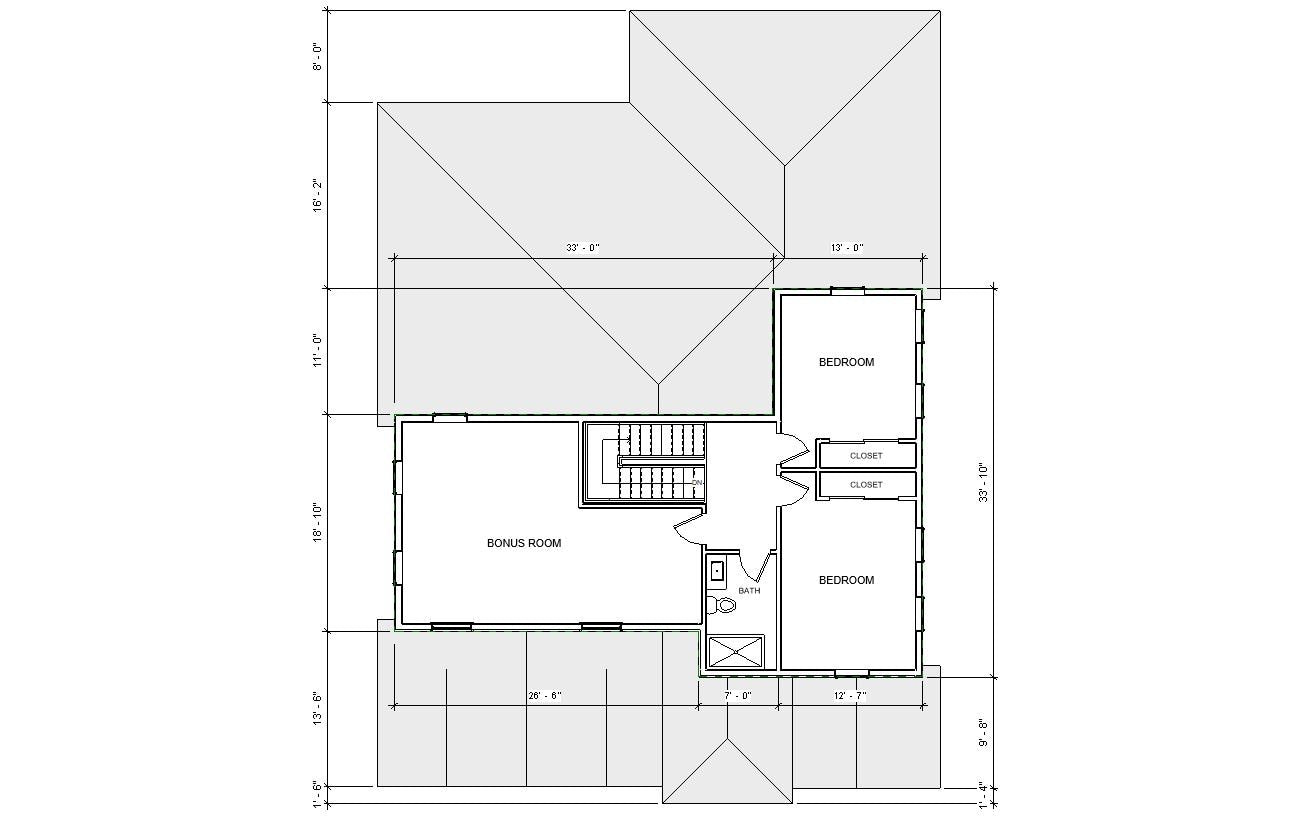 Santorini Luxury Modern Mediterranean House Plan Design - 4 Bed 3 Bath 3068 sq ft - Double Garage - Drawings Blueprints