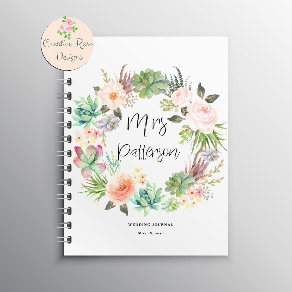 Wedding Planner Book Template // Best Seller // Instant Digital download // Digital Journal // Bridal Shower Gift for Bride // 4 Designs