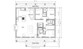 Cottage 3 bed 2 bath (40'x30') Custom House Plans and Blueprints