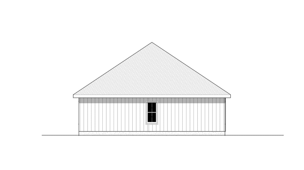 Affordable 39' x 36' Cottage - 2 Bed 2 Bath - Custom 1230SF Idyllic Cottage House Blueprint