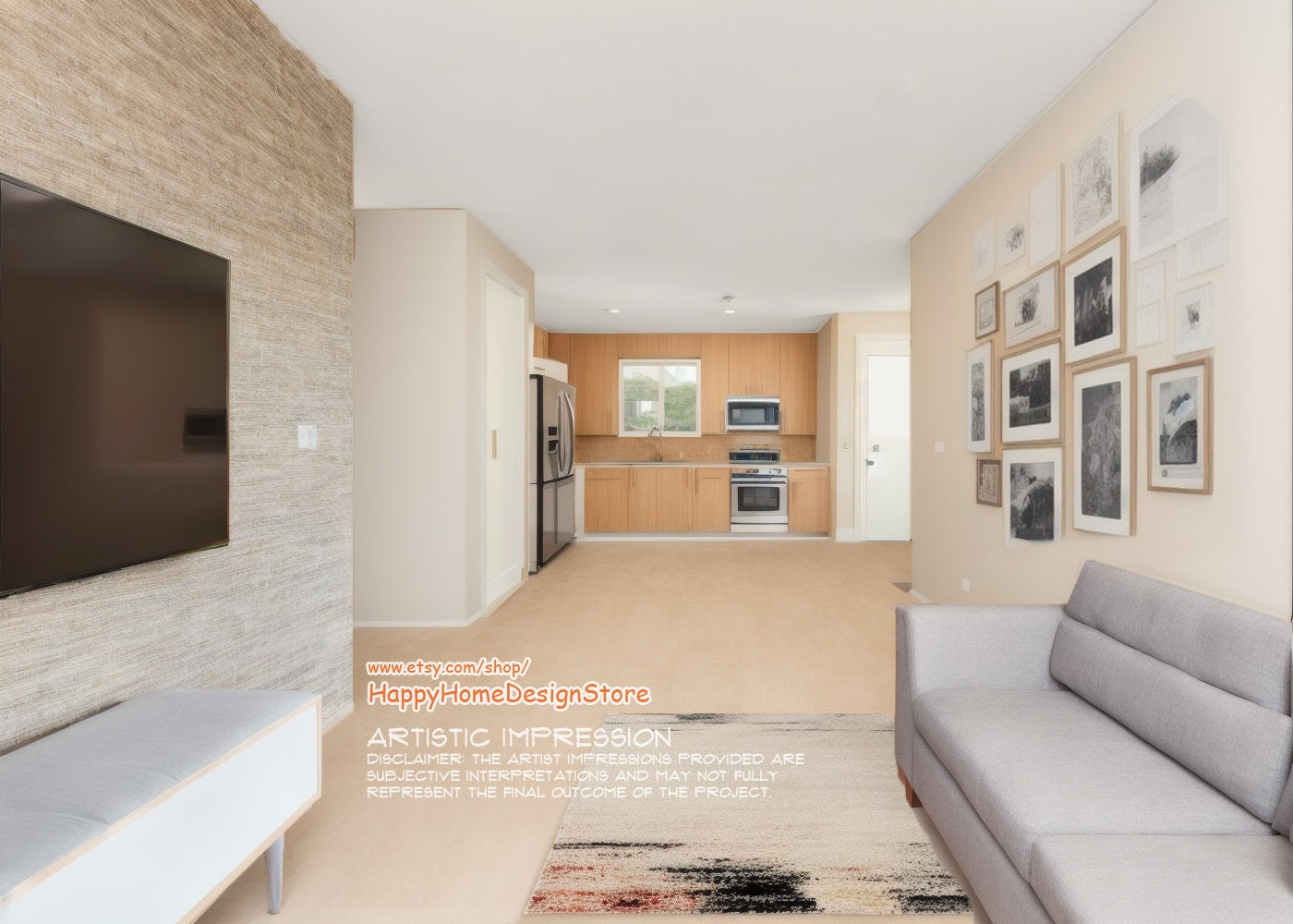 30' x 30' Two Bedroom Garage Apartment - Architectural Plan with Elevations & Materials - Blueprint Digital PDF