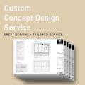Custom House Concept Design Drawings